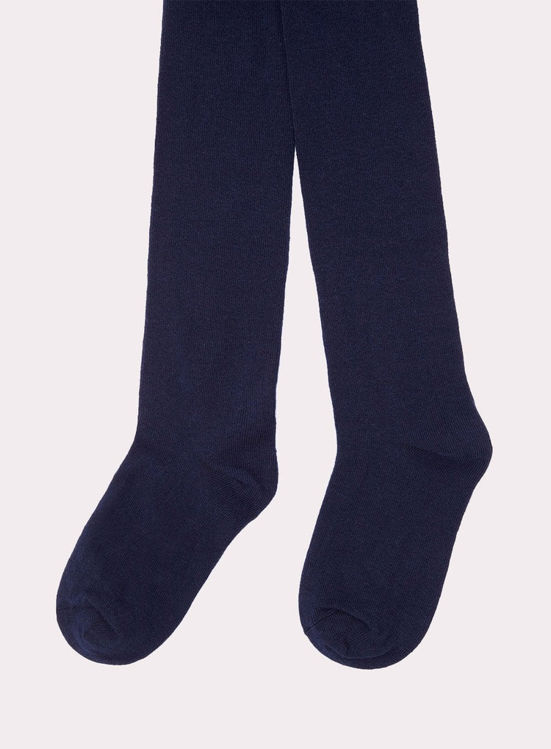 WeeOnes. COTTON THERMAL TIGHTS BLUE 2/4